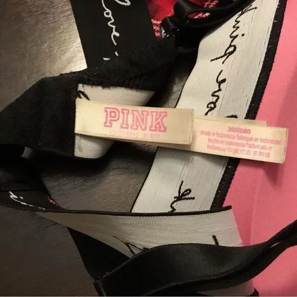 PINK WEAR EVERYWHERE WIRELESS LIGHTLY-LINED BRA 36D - Picture 4 of 4